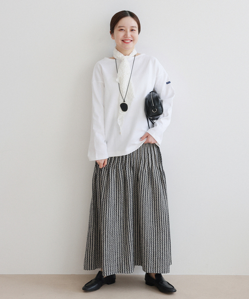 IENA（イエナ）の「PALIT/パリット 別注 LONG SK スカート（スカート・レディース・ブラック系その他・FREE）」の3枚目の写真
