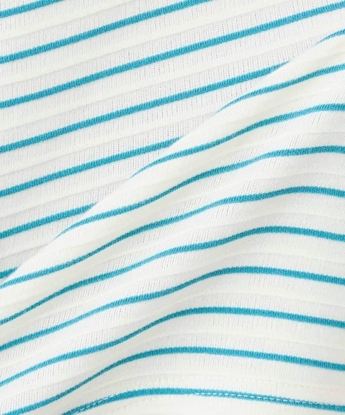 a.v.v(アーヴェヴェ)の「リップルバンザイスリーブカットソー(Tシャツ/カットソー・レディース・アイボリー/ミント/ネイビー・40/38/36)」の21枚目の写真