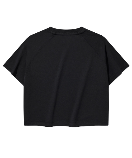 COVERNAT WOMAN(カバーナットウーマン)の「ウーマンアイスストリングクロップ半袖Tシャツブラック(Tシャツ/カットソー・レディース・その他・WS/WM)」の3枚目の写真