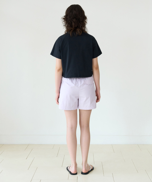 COVERNAT WOMAN(カバーナットウーマン)の「ウーマンアイスストリングクロップ半袖Tシャツブラック(Tシャツ/カットソー・レディース・その他・WS/WM)」の6枚目の写真