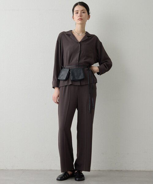 Whim Gazette（ウィムガゼット）の「トリアセパンツ（その他パンツ・レディース・ベージュ/ブラウン・36/38）」の16枚目の写真