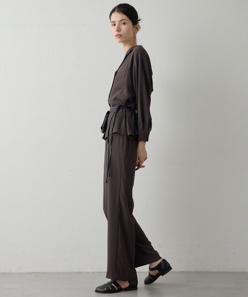 Whim Gazette（ウィムガゼット）の「トリアセパンツ（その他パンツ・レディース・ベージュ/ブラウン・36/38）」の12枚目の写真