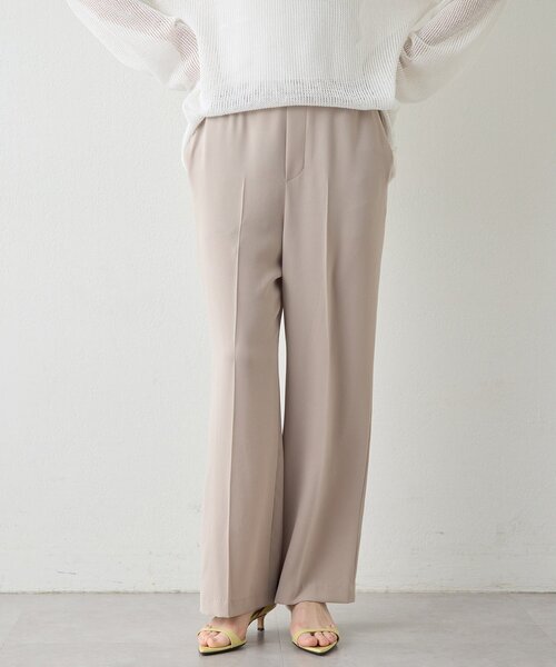 Whim Gazette（ウィムガゼット）の「トリアセパンツ（その他パンツ・レディース・ベージュ/ブラウン・36/38）」の8枚目の写真