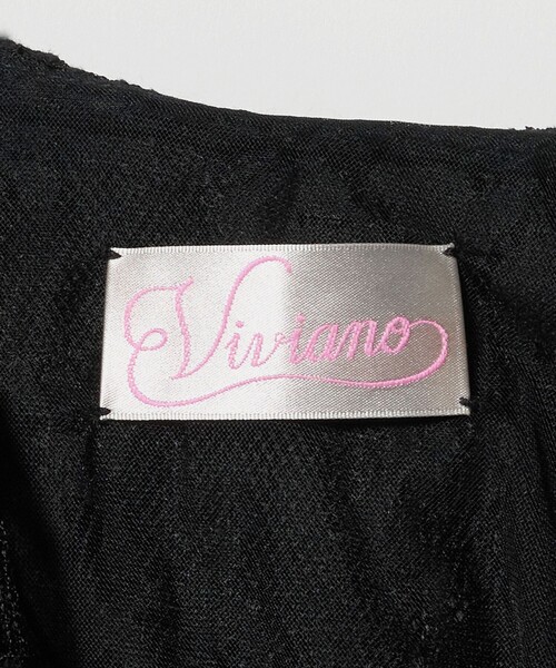VIVIANO(ヴィヴィアーノ)の「<VIVIANO>ダンテル ブラウス(シャツ/ブラウス・レディース・ブラック・M)」の8枚目の写真