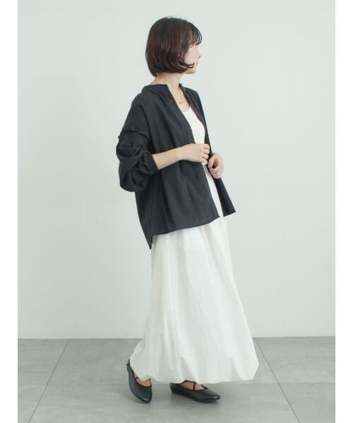 Samansa Mos2（サマンサ モスモス）の「柄アソートカップ付きキャミソール（キャミソール・レディース・キナリ/その他/ブラック/ブラウン・F）」の17枚目の写真