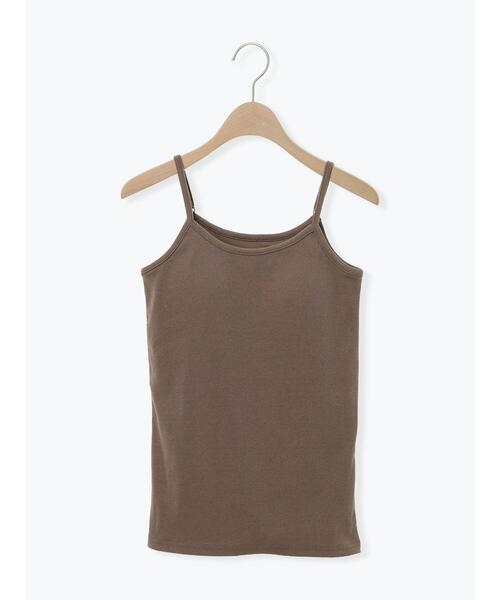 Samansa Mos2（サマンサ モスモス）の「柄アソートカップ付きキャミソール（キャミソール・レディース・キナリ/その他/ブラック/ブラウン・F）」の19枚目の写真