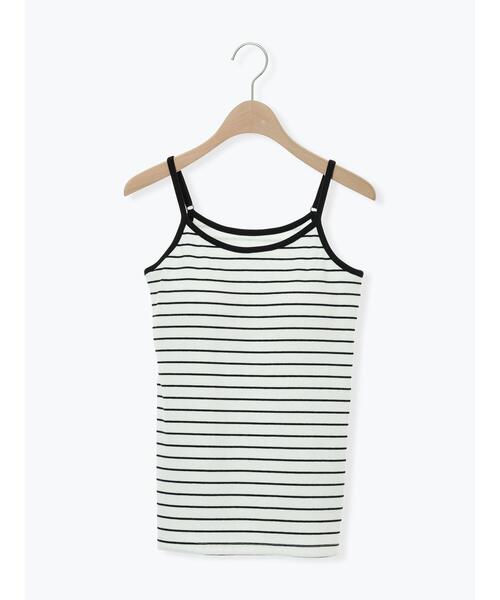 Samansa Mos2（サマンサ モスモス）の「柄アソートカップ付きキャミソール（キャミソール・レディース・キナリ/その他/ブラック/ブラウン・F）」の20枚目の写真