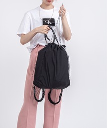 REGENCY WORKS（リージェンシーワークス）の「【Regency work/リージェンシー ワークス】巾着バッグ　ナイロン　マチ付き4WAY ナップサック（トートバッグ）」