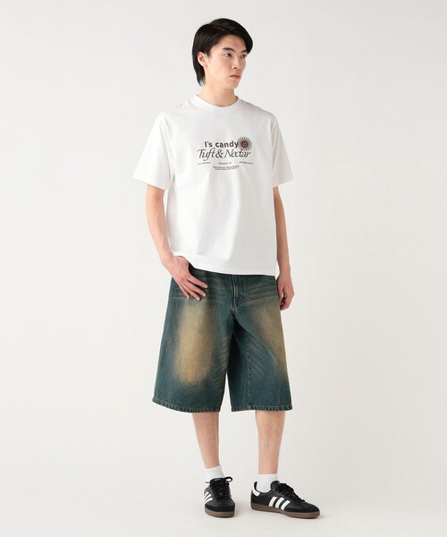 BEAMS HEART(ビームスハート)の「【6/18値下げ】Is candy グラフィック Tシャツ(ユニセックス)(Tシャツ/カットソー・メンズ・チャコールグレー/ホワイト・LARGE/MEDIUM/SMALL)」の4枚目の写真