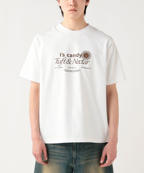 BEAMS HEART(ビームスハート)の「【6/18値下げ】Is candy グラフィック Tシャツ(ユニセックス)(Tシャツ/カットソー・メンズ・チャコールグレー/ホワイト・LARGE/MEDIUM/SMALL)」の9枚目の写真