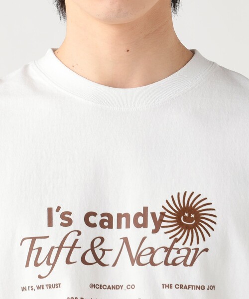 BEAMS HEART(ビームスハート)の「【6/18値下げ】Is candy グラフィック Tシャツ(ユニセックス)(Tシャツ/カットソー・メンズ・チャコールグレー/ホワイト・LARGE/MEDIUM/SMALL)」の12枚目の写真