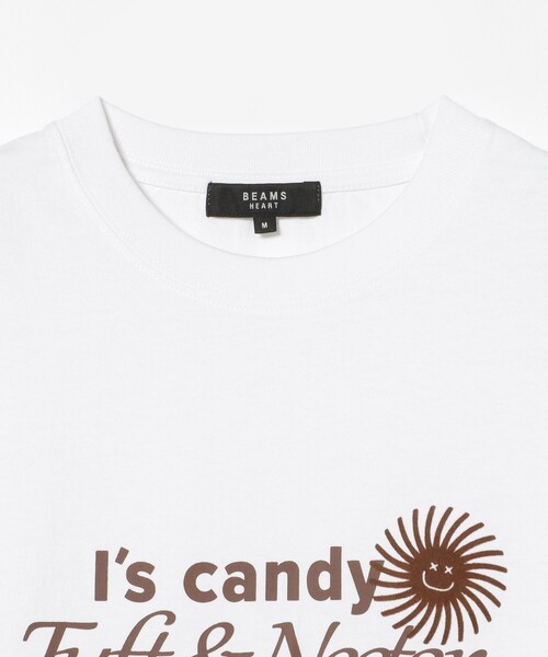BEAMS HEART(ビームスハート)の「【6/18値下げ】Is candy グラフィック Tシャツ(ユニセックス)(Tシャツ/カットソー・メンズ・チャコールグレー/ホワイト・LARGE/MEDIUM/SMALL)」の14枚目の写真