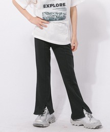 URBAN CHERRY（アーバンチェリー）の「【楽さらストレッチ】ピンタックフロントスリットパンツ（その他パンツ）」
