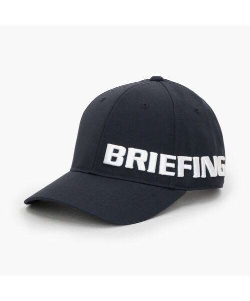 BRIEFING（ブリーフィング）の「【BRIEFING GOLF／ブリーフィングゴルフ】MEN’S ROUND LOGO CAP（キャップ・メンズ・ホワイト/ネイビー/ブラック・FREE）」の3枚目の写真