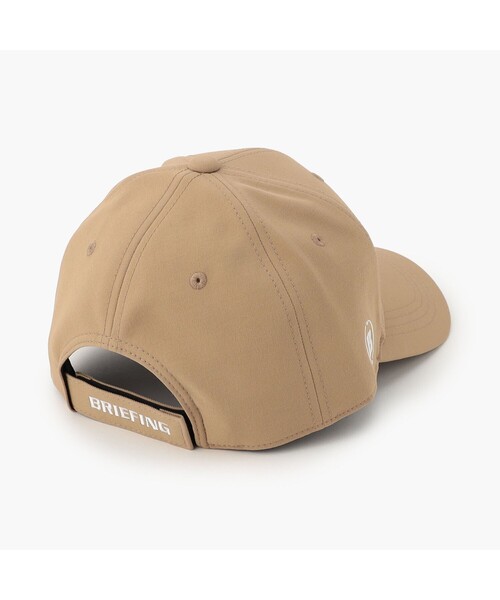 BRIEFING（ブリーフィング）の「【BRIEFING GOLF／ブリーフィングゴルフ】MEN’S ROUND LOGO CAP（キャップ・メンズ・ホワイト/ネイビー/ブラック・FREE）」の4枚目の写真