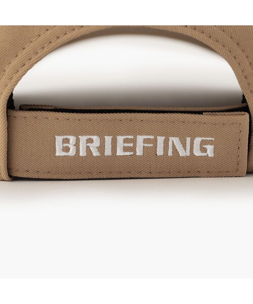 BRIEFING（ブリーフィング）の「【BRIEFING GOLF／ブリーフィングゴルフ】MEN’S ROUND LOGO CAP（キャップ・メンズ・ホワイト/ネイビー/ブラック・FREE）」の7枚目の写真