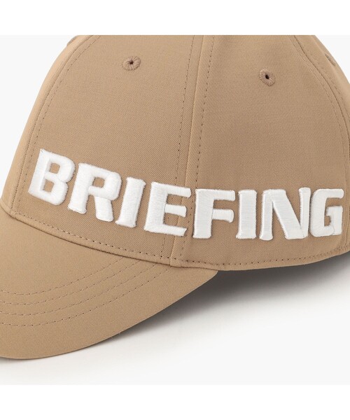 BRIEFING（ブリーフィング）の「【BRIEFING GOLF／ブリーフィングゴルフ】MEN’S ROUND LOGO CAP（キャップ・メンズ・ホワイト/ネイビー/ブラック・FREE）」の10枚目の写真