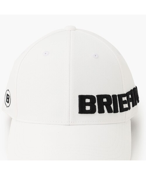 BRIEFING（ブリーフィング）の「【BRIEFING GOLF／ブリーフィングゴルフ】MEN’S ROUND LOGO CAP（キャップ・メンズ・ホワイト/ネイビー/ブラック・FREE）」の12枚目の写真