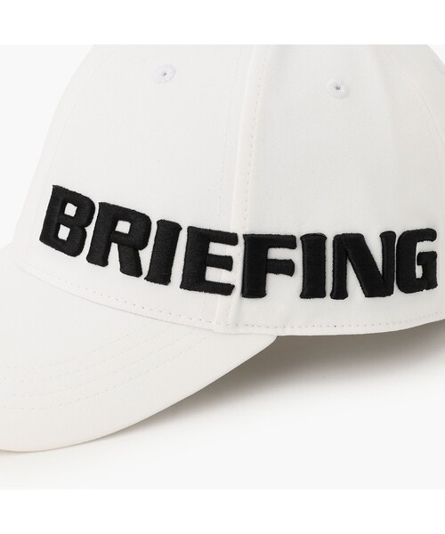 BRIEFING（ブリーフィング）の「【BRIEFING GOLF／ブリーフィングゴルフ】MEN’S ROUND LOGO CAP（キャップ・メンズ・ホワイト/ネイビー/ブラック・FREE）」の13枚目の写真