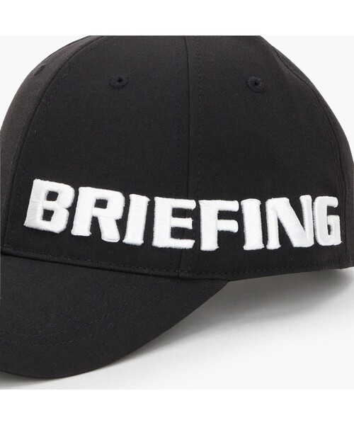BRIEFING（ブリーフィング）の「【BRIEFING GOLF／ブリーフィングゴルフ】MEN’S ROUND LOGO CAP（キャップ・メンズ・ホワイト/ネイビー/ブラック・FREE）」の16枚目の写真