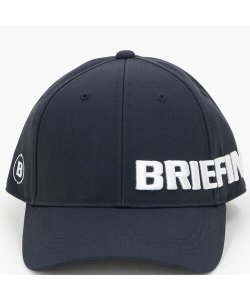BRIEFING（ブリーフィング）の「【BRIEFING GOLF／ブリーフィングゴルフ】MEN’S ROUND LOGO CAP（キャップ・メンズ・ホワイト/ネイビー/ブラック・FREE）」の18枚目の写真