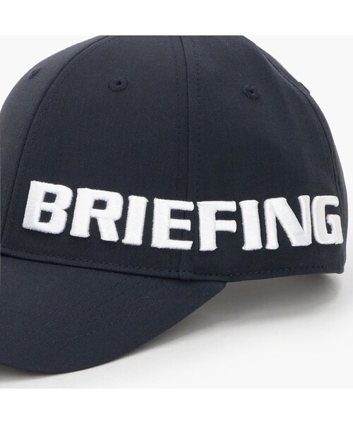 BRIEFING（ブリーフィング）の「【BRIEFING GOLF／ブリーフィングゴルフ】MEN’S ROUND LOGO CAP（キャップ・メンズ・ホワイト/ネイビー/ブラック・FREE）」の19枚目の写真