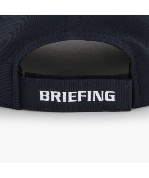 BRIEFING（ブリーフィング）の「【BRIEFING GOLF／ブリーフィングゴルフ】MEN’S ROUND LOGO CAP（キャップ・メンズ・ホワイト/ネイビー/ブラック・FREE）」の20枚目の写真