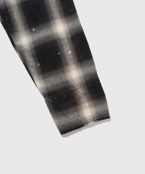 FACCIES（ファチーズ）の「【FACCIES】FADED OMBRE WESTERN SHORT BLS（シャツ/ブラウス・メンズ・ブラック/グレー・1）」の7枚目の写真