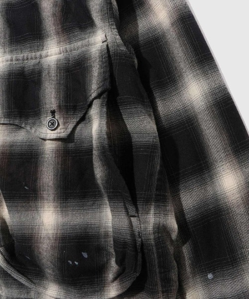 FACCIES（ファチーズ）の「【FACCIES】FADED OMBRE WESTERN SHORT BLS（シャツ/ブラウス・メンズ・ブラック/グレー・1）」の10枚目の写真