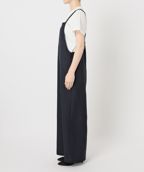 Spick & Span(スピックアンドスパン)の「《WEB限定 / 追加》ドライクロスコンビネゾン(サロペット/オーバーオール・レディース・ネイビー/ベージュ・38/36)」の13枚目の写真