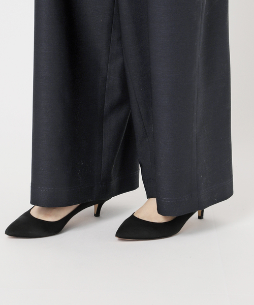 Spick & Span(スピックアンドスパン)の「《WEB限定 / 追加》ドライクロスコンビネゾン(サロペット/オーバーオール・レディース・ネイビー/ベージュ・38/36)」の8枚目の写真