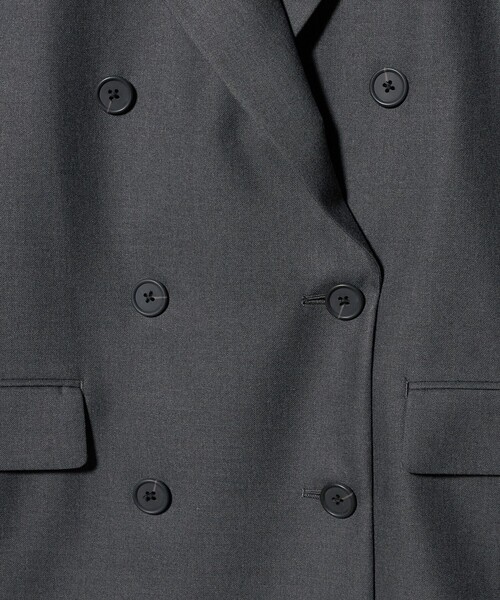 UNITED ARROWS（ユナイテッドアローズ）の「6ボタン テーラード ジャケット（テーラードジャケット・レディース・ダークグレー/その他1・38/36）」の7枚目の写真