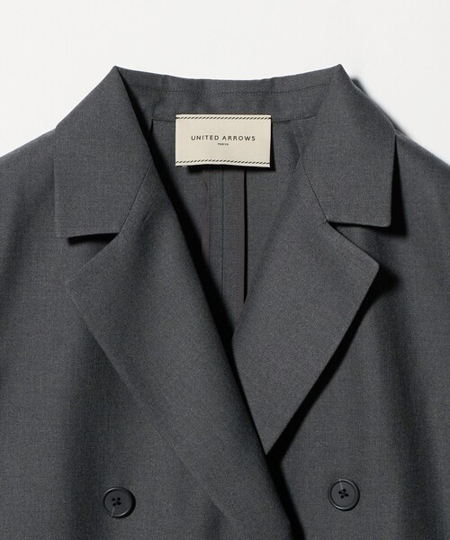 UNITED ARROWS(ユナイテッドアローズ)の「6ボタン テーラード ジャケット(テーラードジャケット・レディース・ダークグレー/その他1・38/36)」の7枚目の写真