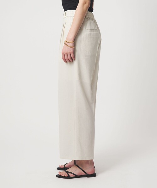 green label relaxing（グリーンレーベルリラクシング）の「【結論シリーズ】ドライクロス ニーハイワイド オフホワイト［size SHORT/TALLあり］（その他パンツ・レディース・オフホワイト・TALL/40/38/36/34/SHORT）」の16枚目の写真