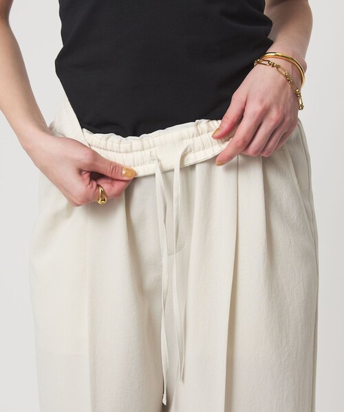 green label relaxing（グリーンレーベルリラクシング）の「【結論シリーズ】ドライクロス ニーハイワイド オフホワイト［size SHORT/TALLあり］（その他パンツ・レディース・オフホワイト・TALL/40/38/36/34/SHORT）」の22枚目の写真
