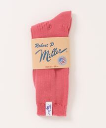 MILLER（ミラー）の「【Robert P. Miller】ロバート・ピー・ミラー 1Pクルーソックス 23～25cm 351C（ソックス/靴下）」