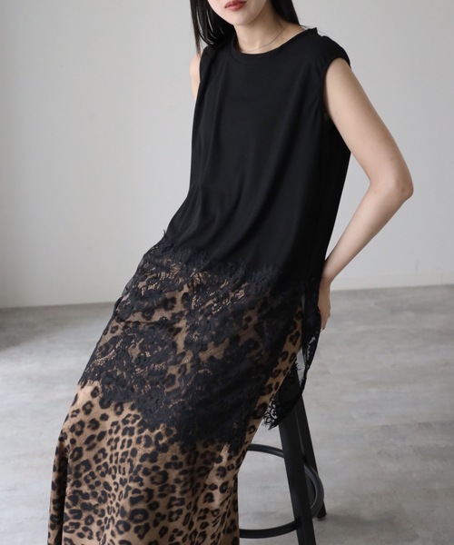 model：164cm. 着用サイズ：FREE