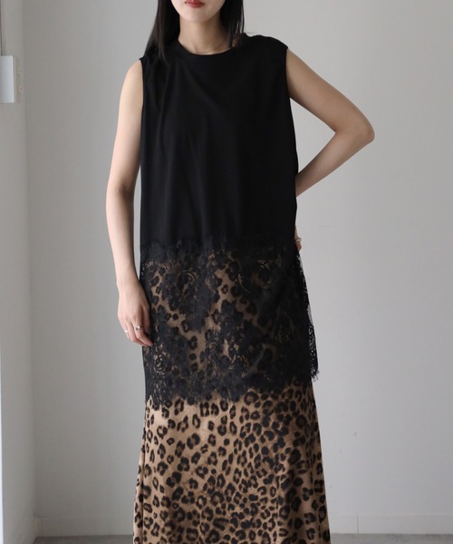 model：164cm. 着用サイズ：FREE