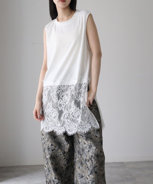 model：164cm. 着用サイズ：FREE