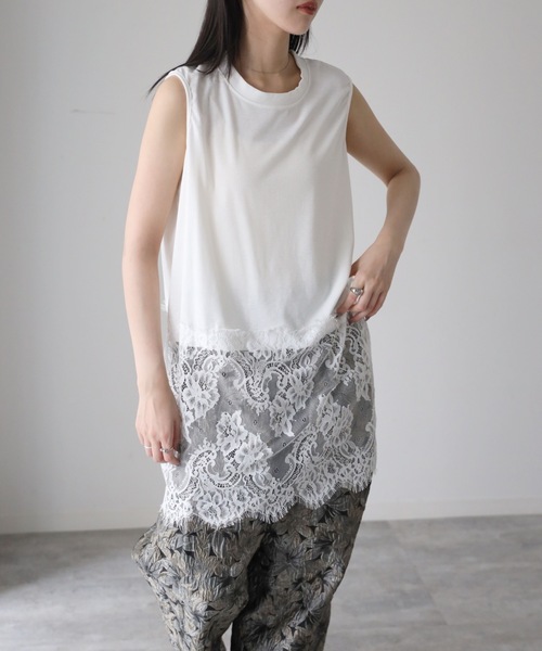 model：164cm. 着用サイズ：FREE
