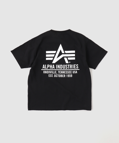 Alpha Industries（アルファインダストリーズ）の「ALPHA INDUSTRIES / アルファ インダストリーズ ALPHA RED RIBBON T-SHIRT（Tシャツ/カットソー・メンズ・カーキ/ブラック/ホワイト・LARGE/MEDIUM/SMALL）」の4枚目の写真