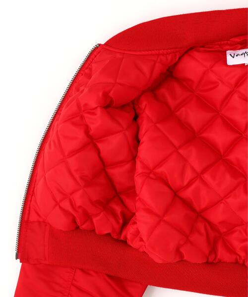 MOUSSY(マウジー)の「VAQUERA×MOUSSY/ヴァケラ×マウジー/VQ AVIATOR JACKET(ブルゾン・レディース・レッド/ブラック・S/M)」の7枚目の写真