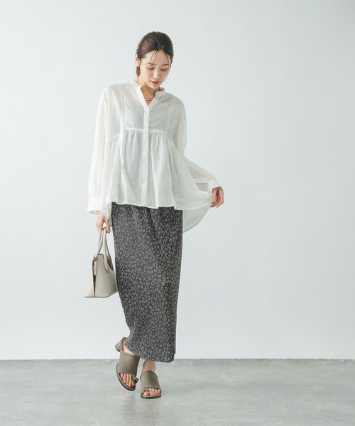 GLOBAL WORK(グローバルワーク)の「meets India/ハシゴレースブラウス/601190(シャツ/ブラウス・レディース・ブルー/オフホワイト/イエロー/ブラック・LARGE/MEDIUM)」の5枚目の写真