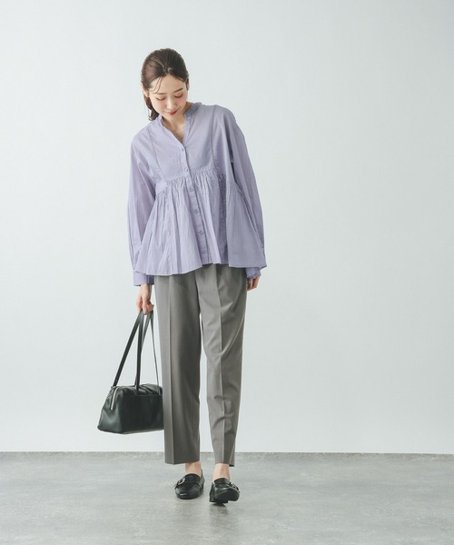 GLOBAL WORK(グローバルワーク)の「meets India/ハシゴレースブラウス/601190(シャツ/ブラウス・レディース・ブルー/オフホワイト/イエロー/ブラック・LARGE/MEDIUM)」の14枚目の写真