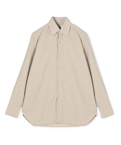 LUIGI BORRELLI(ルイジボレッリ)の「【別注】LUIGI BORRELLI GABLE コットンコーデュロイ ボタンダウンシャツ(シャツ/ブラウス・メンズ・ライトブルー/ライトブラウン/ライトベージュ・M/L/S)」の3枚目の写真
