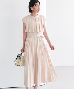 Gathered Bicolor Dress（ワンピース）｜Her lip to（ハーリップトゥー