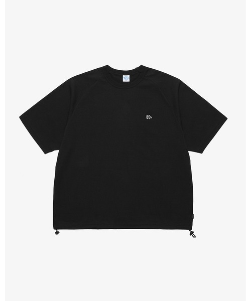 KEBOZ(ケボズ)の「EFG WAPPEN DRAWSTRING S/S TEE(Tシャツ/カットソー・メンズ・ネイビー/ピンク/ホワイト/ライトイエロー/アッシュグレー/ブラック・XL/L/M/S/2XL)」の3枚目の写真