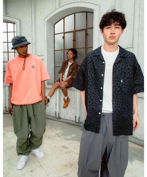 KEBOZ(ケボズ)の「EFG WAPPEN DRAWSTRING S/S TEE(Tシャツ/カットソー・メンズ・ネイビー/ピンク/ホワイト/ライトイエロー/アッシュグレー/ブラック・XL/L/M/S/2XL)」の9枚目の写真