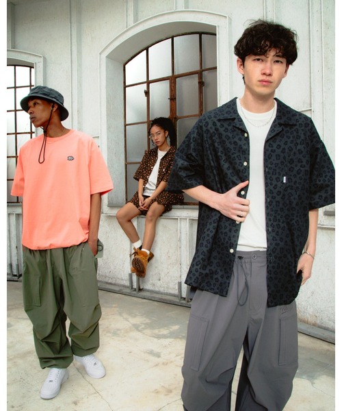 KEBOZ(ケボズ)の「EFG WAPPEN DRAWSTRING S/S TEE(Tシャツ/カットソー・メンズ・ネイビー/ピンク/ホワイト/ライトイエロー/アッシュグレー/ブラック・XL/L/M/S/2XL)」の10枚目の写真