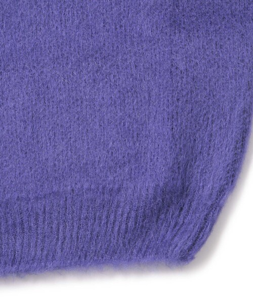 ADAM ET ROPE'(アダムエロペ)の「【BONSAI/ボンサイ】MOHAIR KNIT CREWNECK(ニット/セーター・メンズ・ブルー/パープル・M/S)」の11枚目の写真